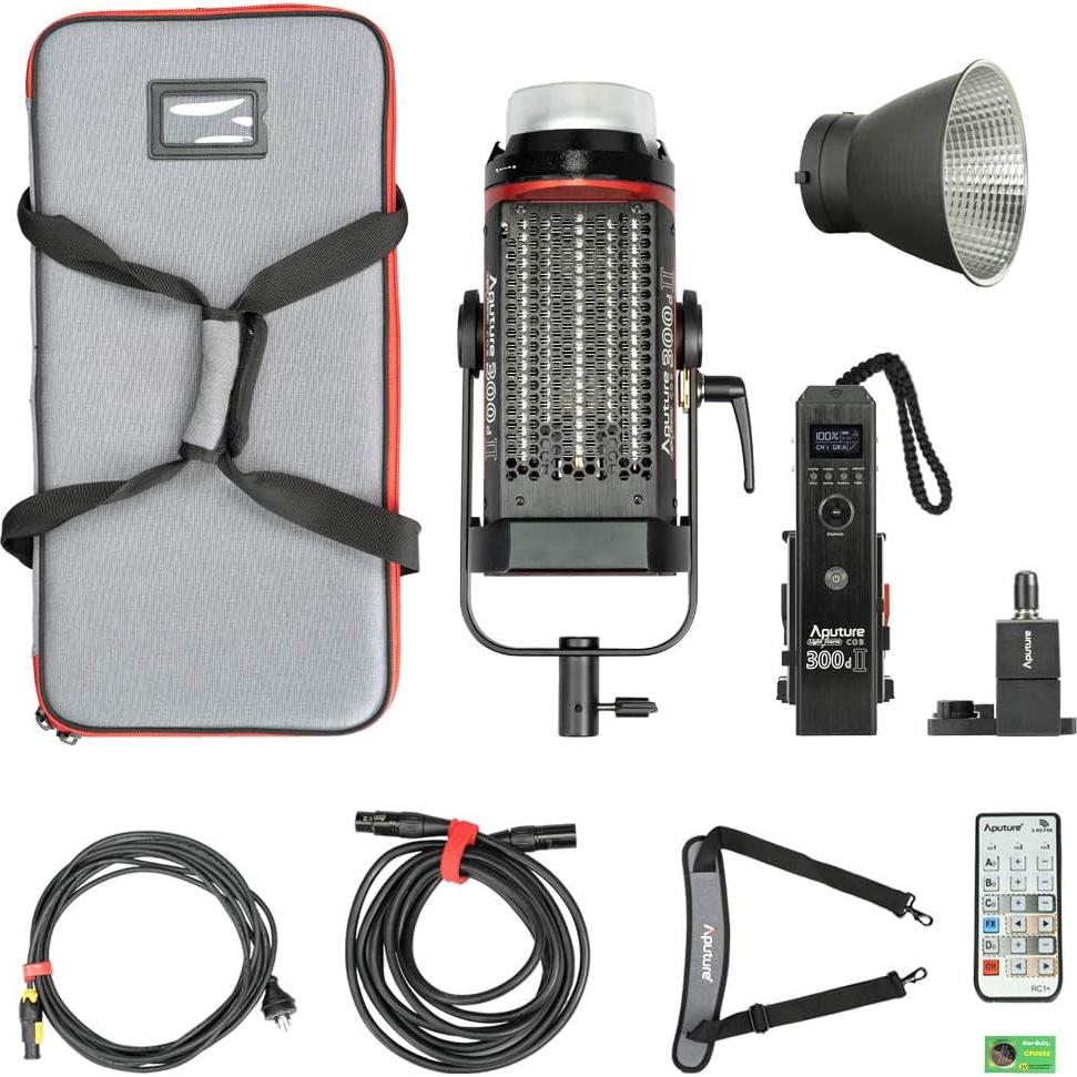 Aputure LS C300D Mark II Luz LED 350W 5500K Control Remoto