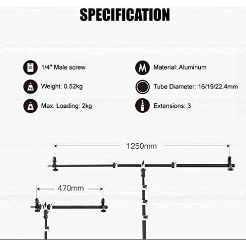 Soporte Reflector Multifuncional Fotoconic 53-125cm