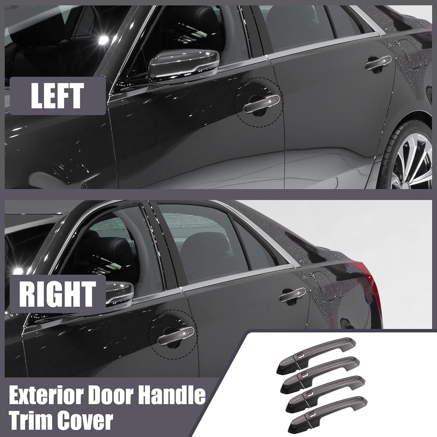 Cubiertas de Manija de Puerta Exterior Cadillac XT4 XT5 2013-2021