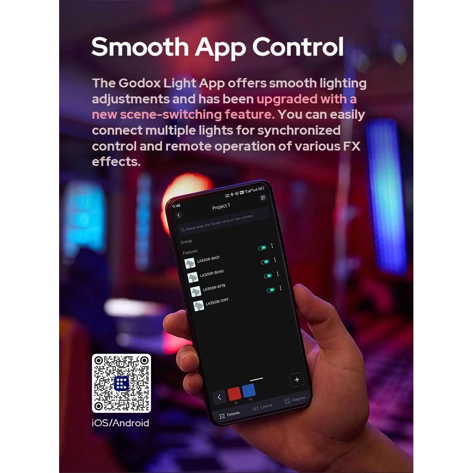 Godox Litemons RGB LED LA150 Monolight 1800-10000K AC