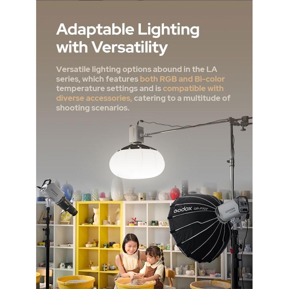 Godox Litemons RGB LED LA150 Monolight 1800-10000K AC