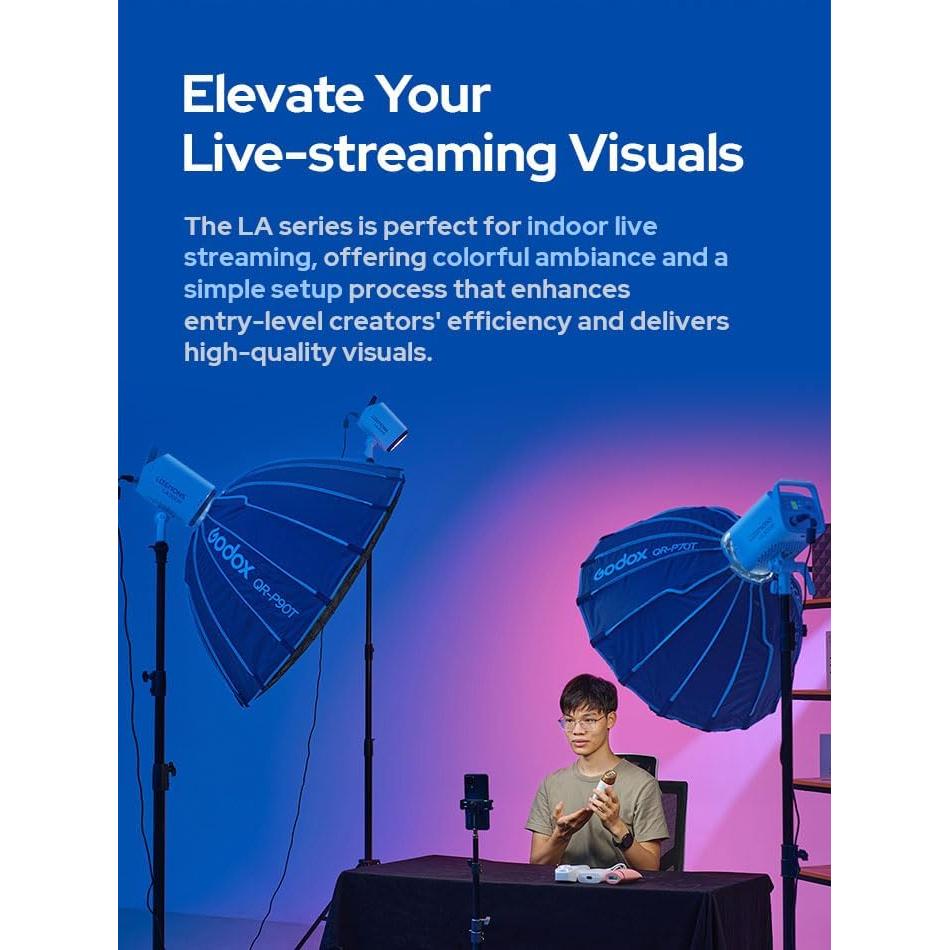 Godox Litemons RGB LED LA150 Monolight 1800-10000K AC