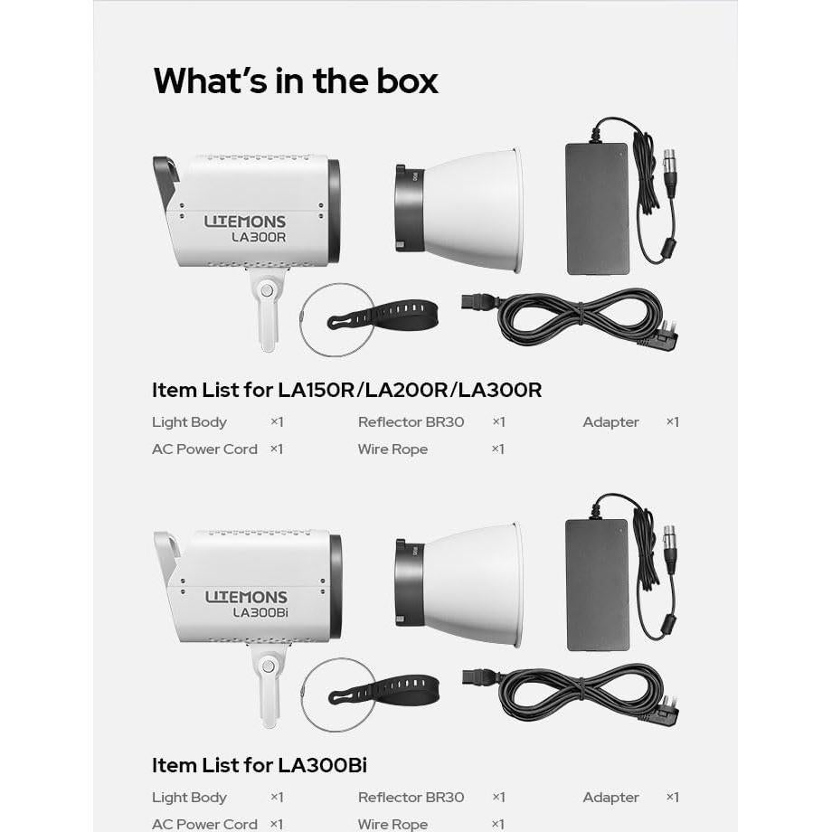 Godox Litemons RGB LED LA150 Monolight 1800-10000K AC