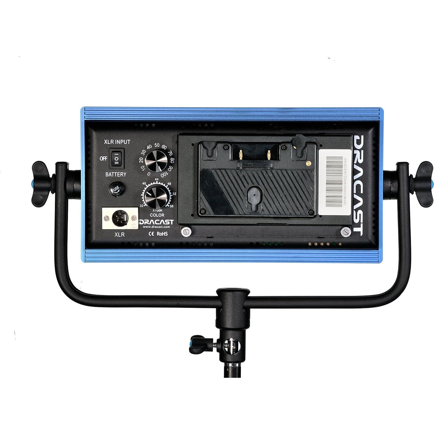 Luz de Video LED Bi-Color Dracast Pro Series LED500 3200K-5600K