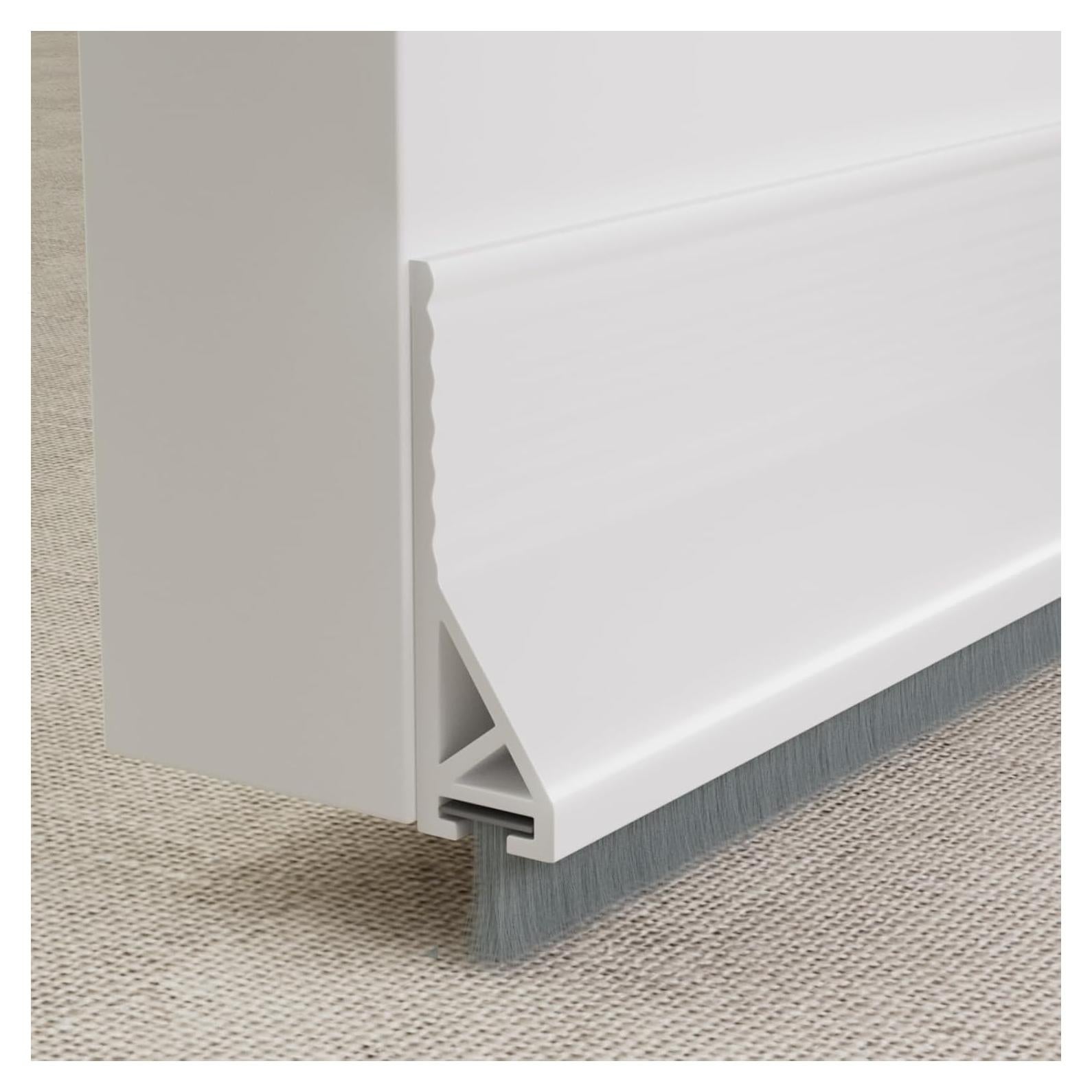 Barrera de Puerta KNEELISA 99 cm Silicona Blanca Sellador