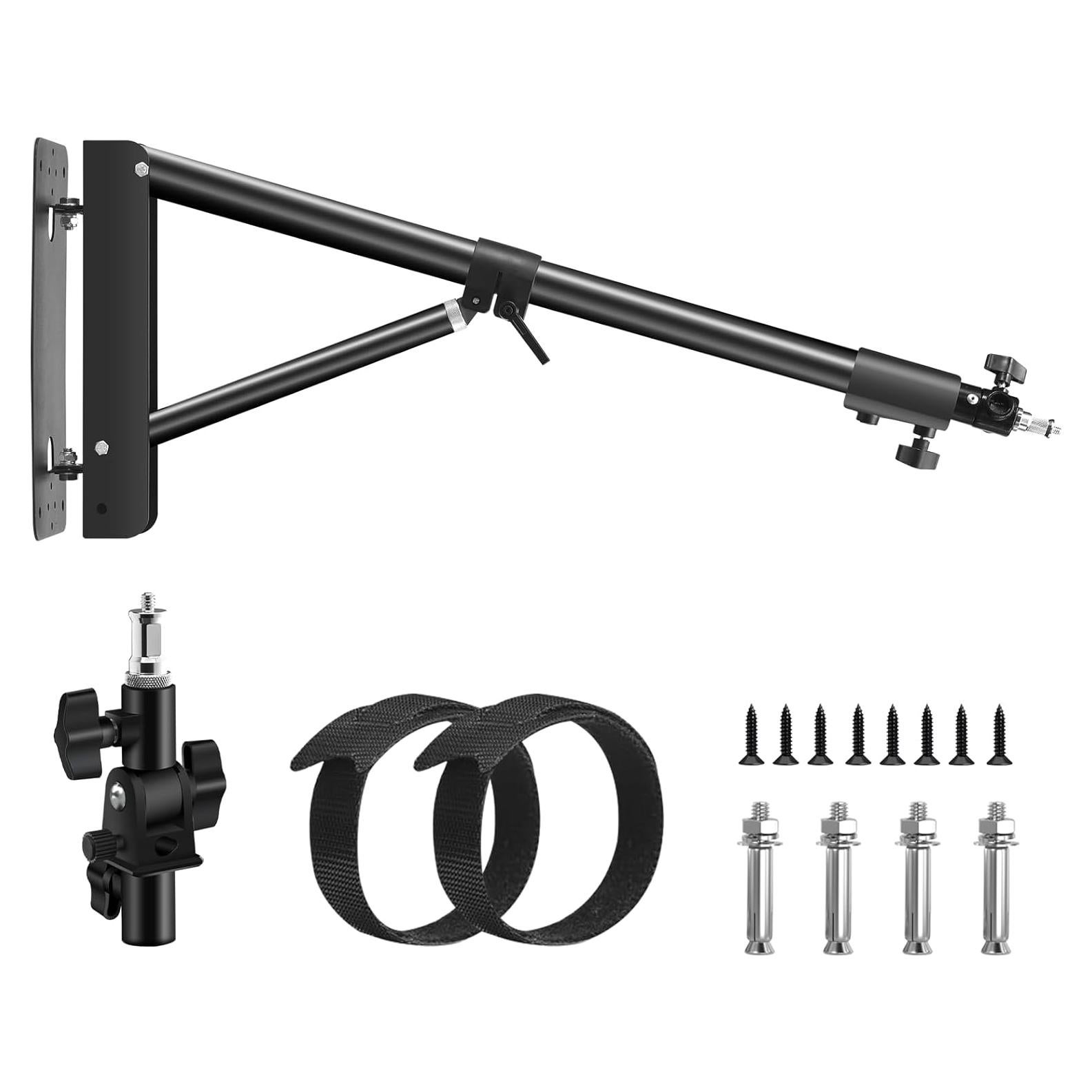 Brazo de Soporte Triangular Wellmaking 135cm Ajustable 180°