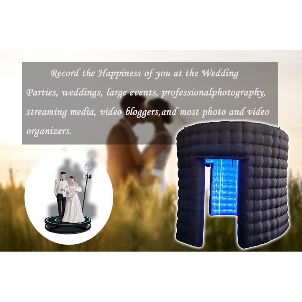 Cabina Fotográfica Inflable SAYOK 4m con LED 360 para Eventos