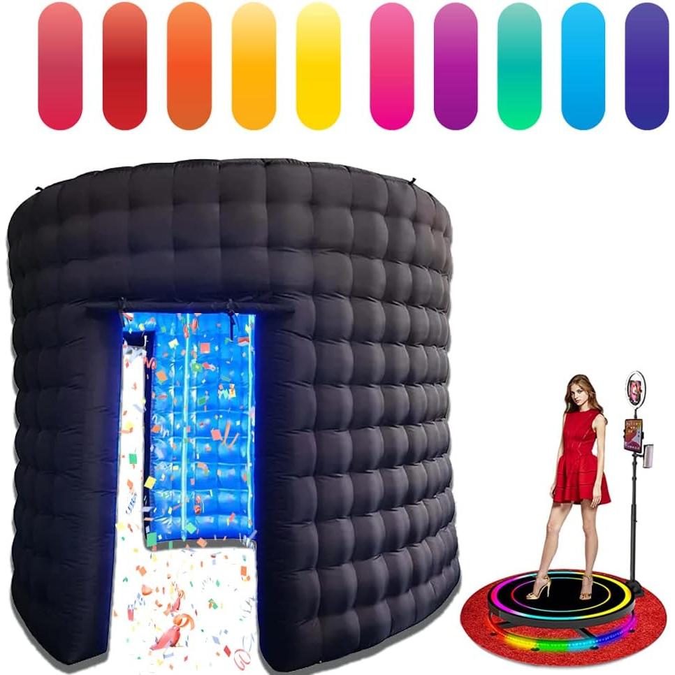 Cabina Fotográfica Inflable SAYOK 4m con LED 360 para Eventos