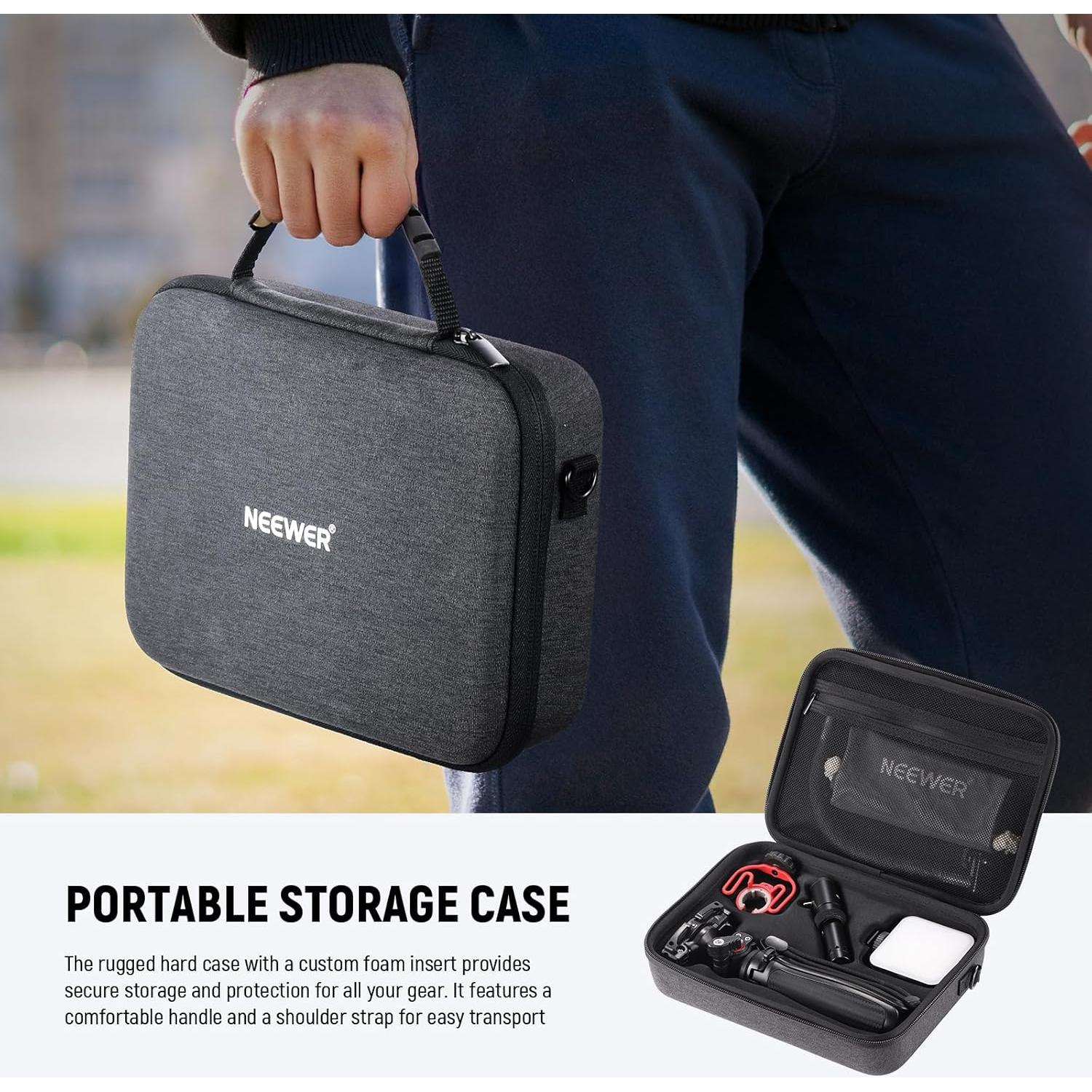 Kit de Vlogging NEEWER para Teléfonos con Luz LED y Micrófono