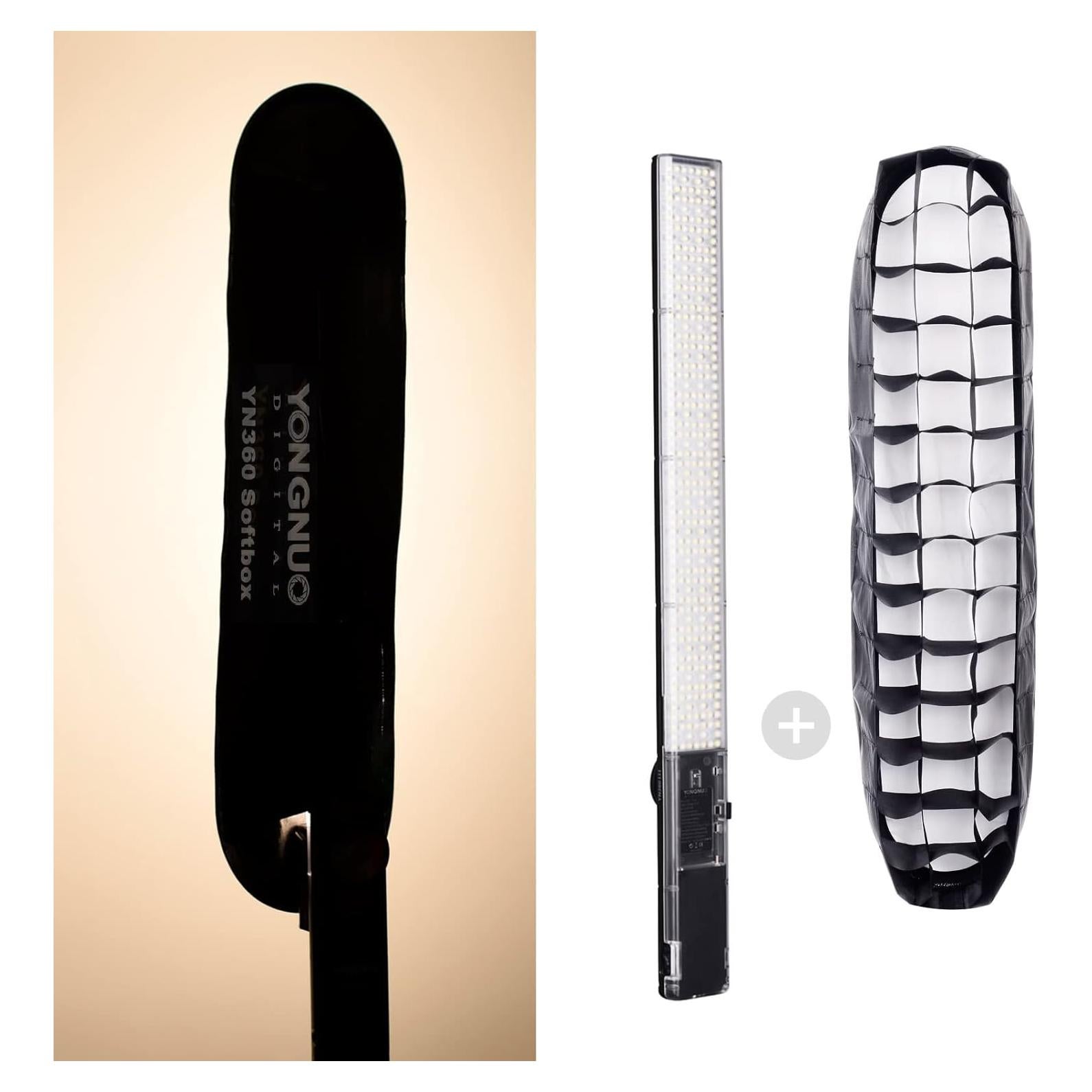 Luz de Video LED YONGNUO YN360III PRO 5600K RGB Control Remoto