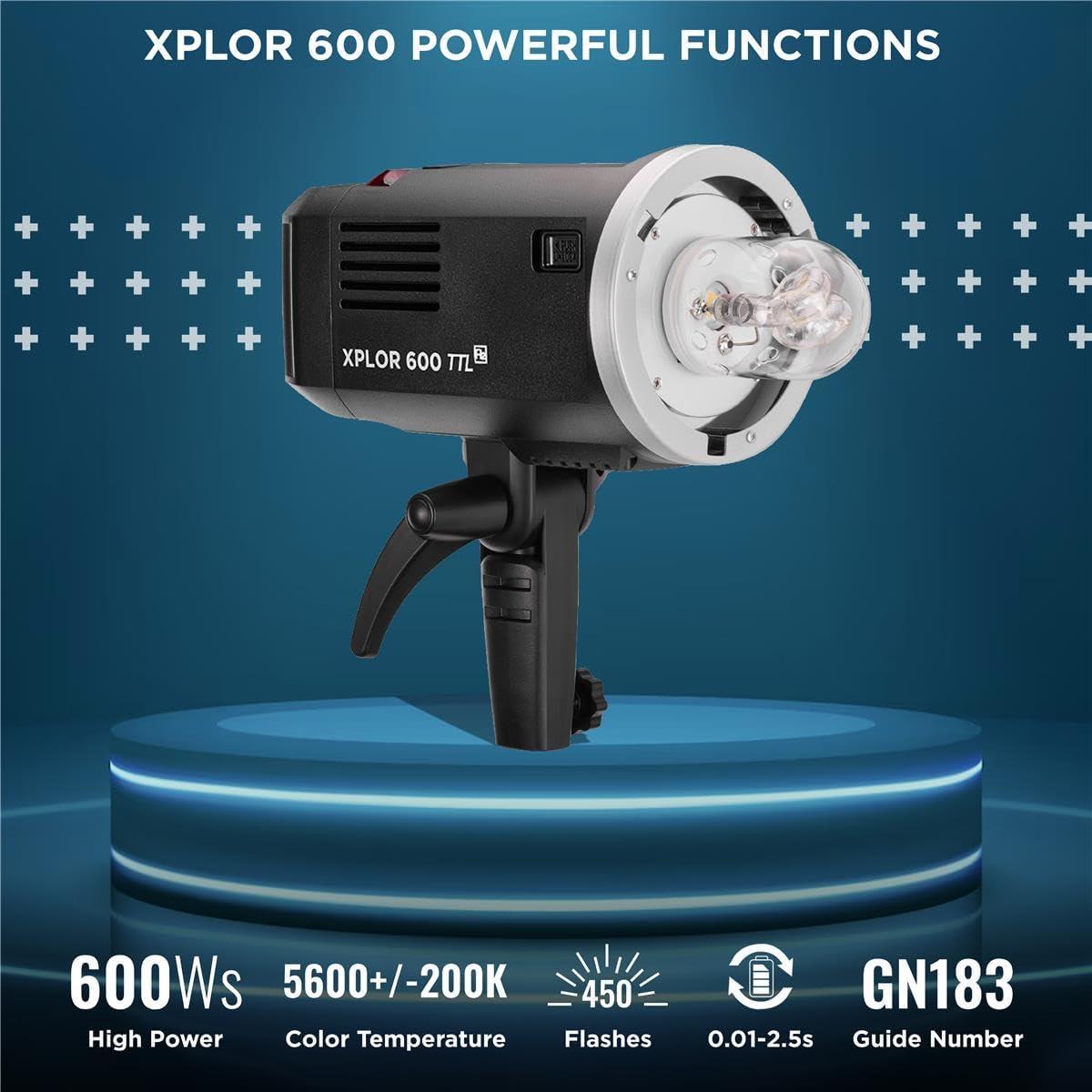 Flashpoint XPLOR 600 TTL Luz Estroboscópica 600W Inalámbrica