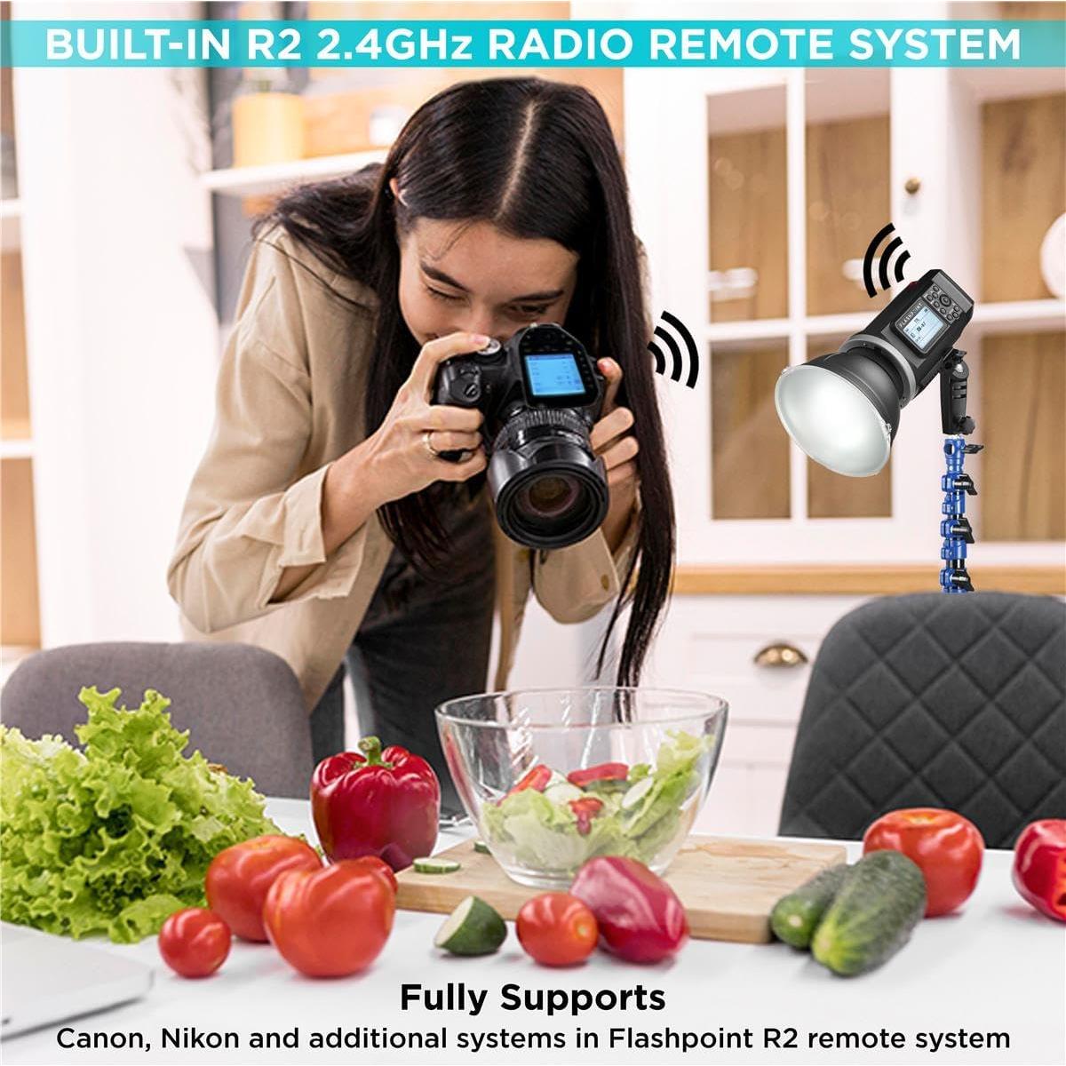 Flashpoint XPLOR 600 TTL Luz Estroboscópica 600W Inalámbrica