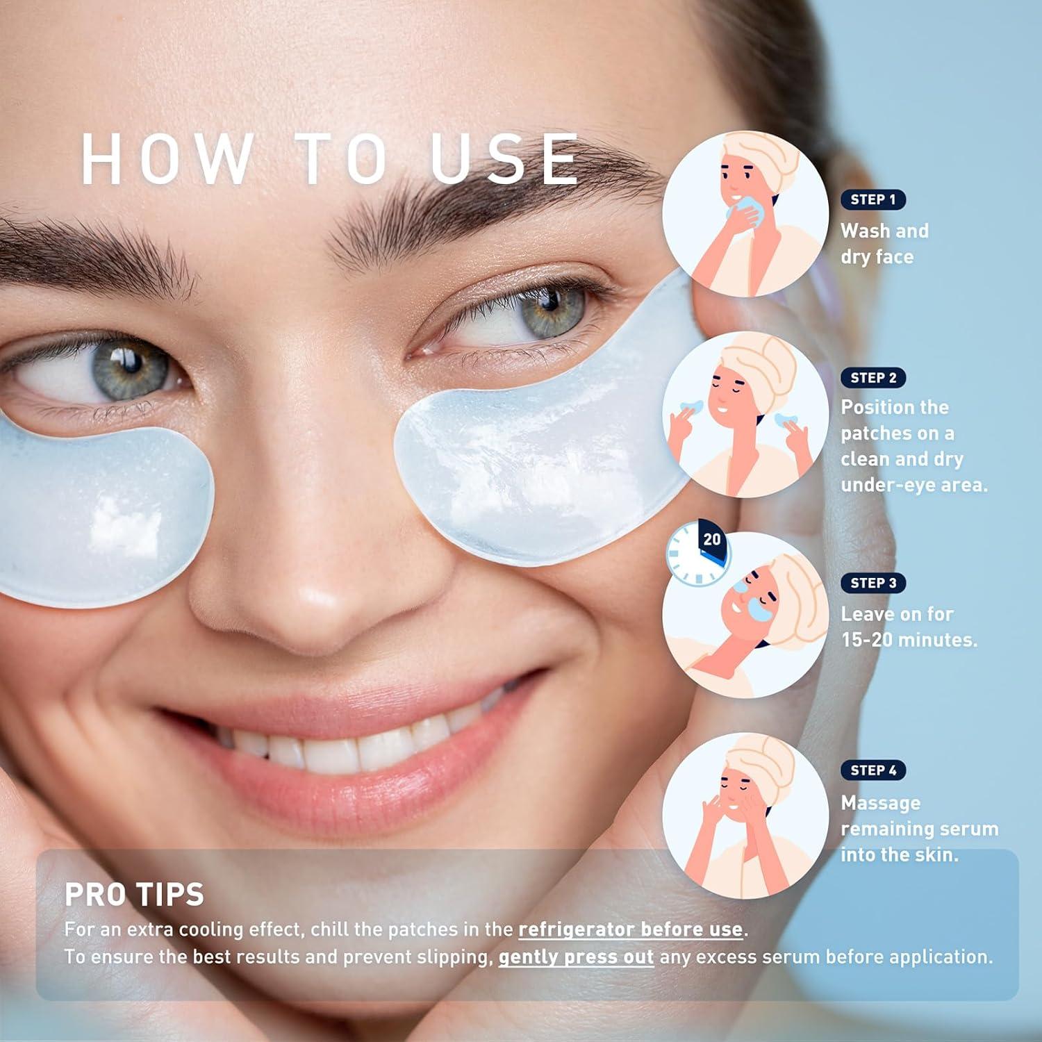 Parches para Ojos Enaskin Naturals - 30 Pares Hidratantes