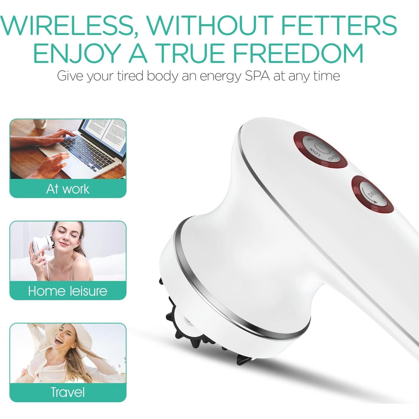 Masajeador Eléctrico VOYOR VRMM1-NEW para Celulitis y Cuerpo