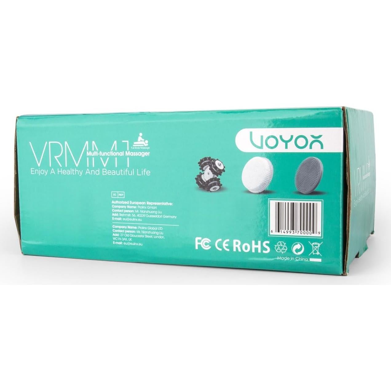 Masajeador Eléctrico VOYOR VRMM1-NEW para Celulitis y Cuerpo