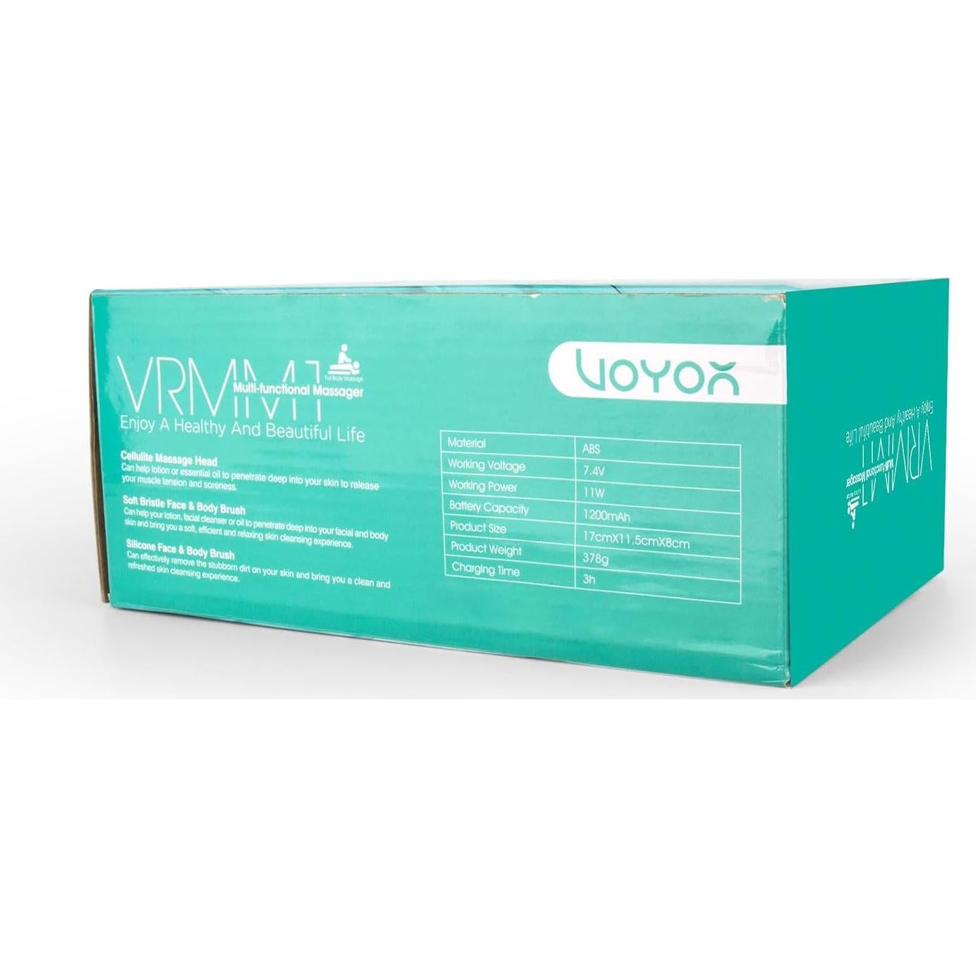 Masajeador Eléctrico VOYOR VRMM1-NEW para Celulitis y Cuerpo