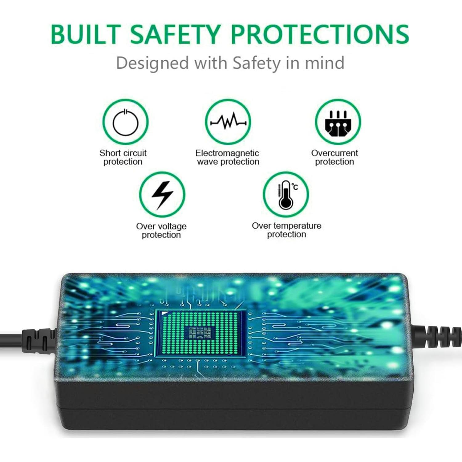 Adaptador AC DC J-ZMQER para Yongnuo YN216 Luz LED Estudio