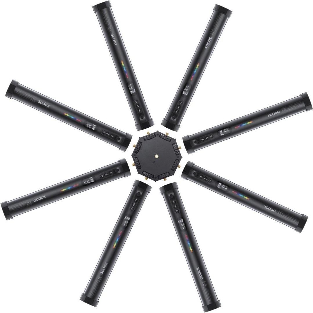 Kit de Luz Tubular RGB Godox TL30 - 4 Luces Portátiles