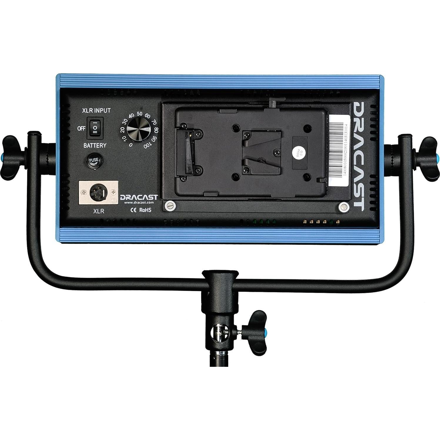 Luz de Video LED Dracast Pro 5600K Regulable CRI 96+