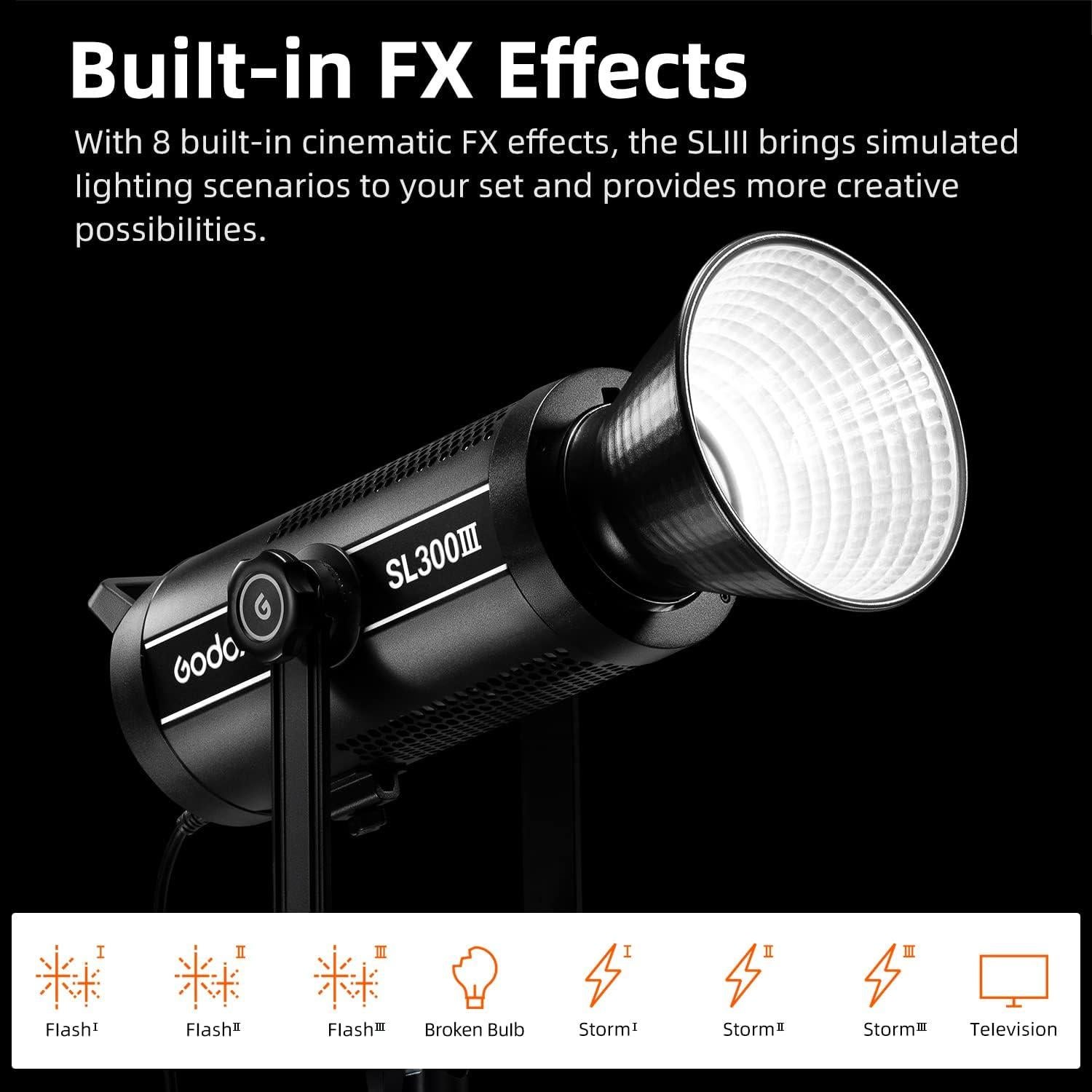 Godox SL300III 330W Luces LED de Estudio para Fotografía