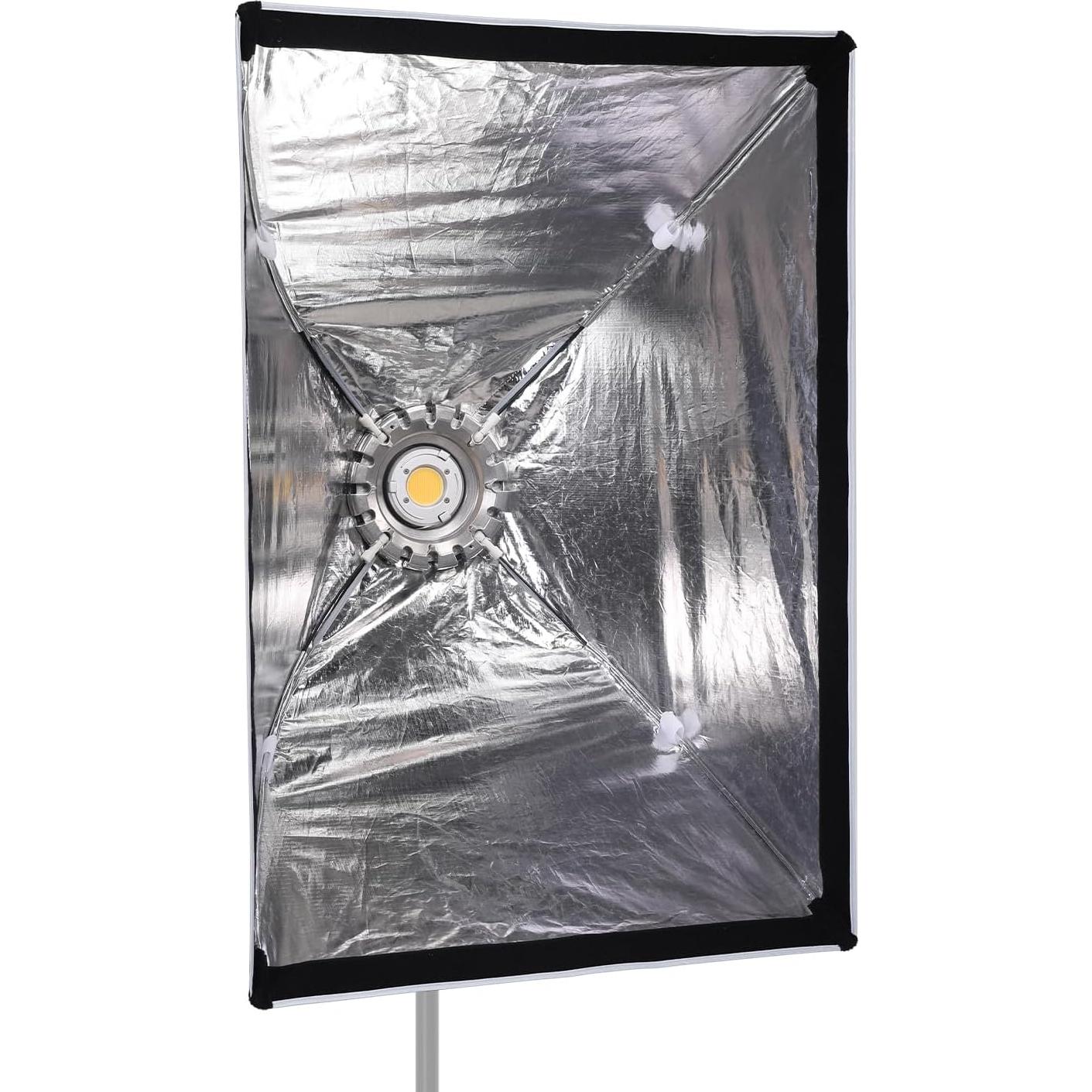 Softbox GVM 60x90cm con Montura Bowens para Luz de Estudio