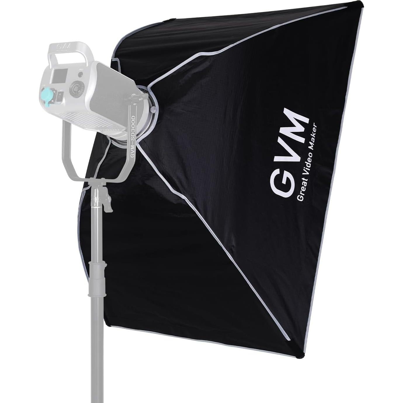 Softbox GVM 60x90cm con Montura Bowens para Luz de Estudio