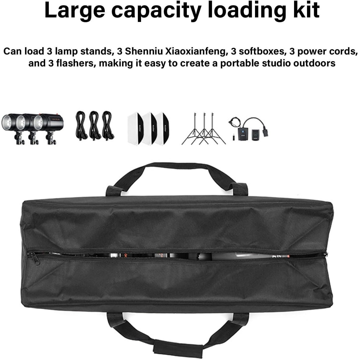 Professional Photo Studio Equipment Bag Holder For Light Stands Umbrellas And LED Lights Oxford Cloth Carrying Pouches
