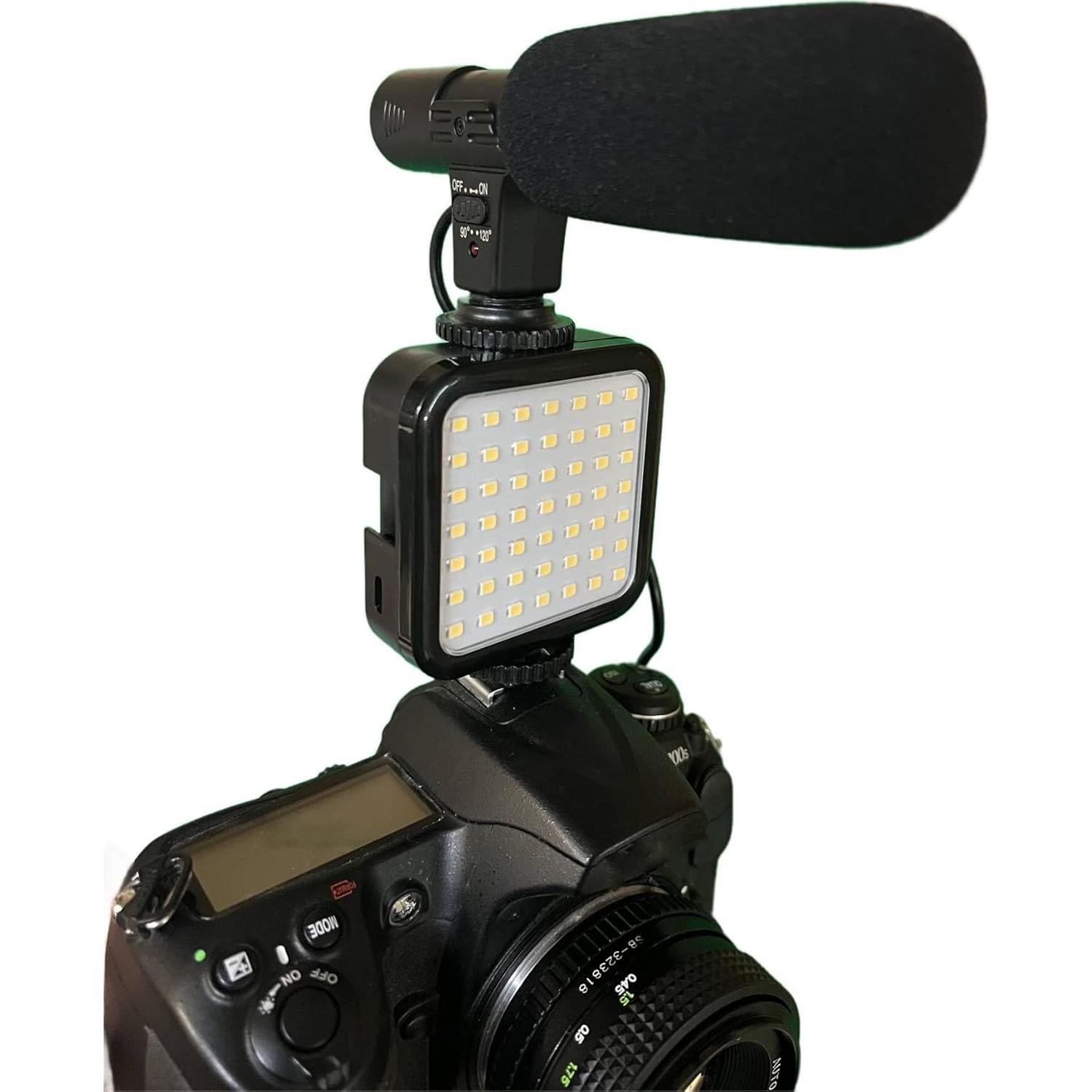 Conector Mini Jack 3.5mm + Luz LED 49 LEDs OPTURA HD