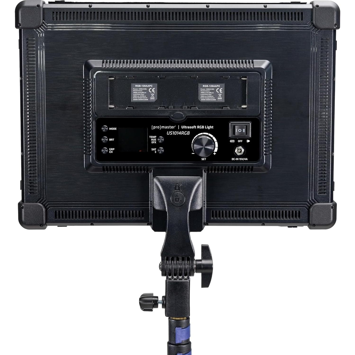 Luz LED ProMaster Ultrasoft US1014RGB 25.4x35.6cm RGBWW