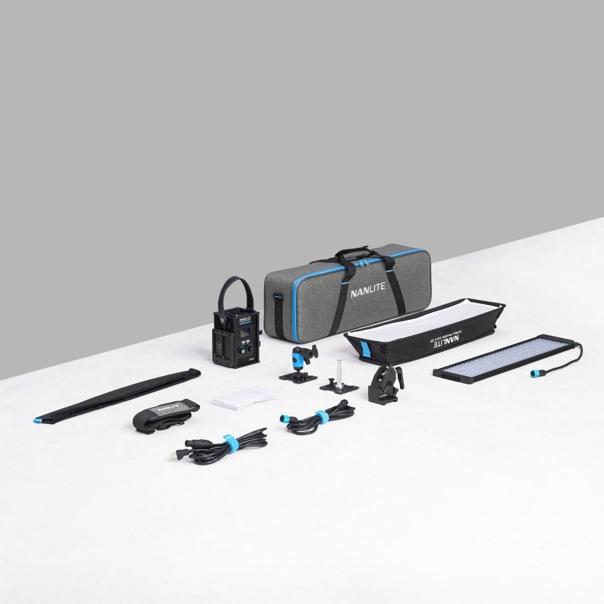 Panel LED RGBWW Nanlite PavoSlim 60CL 60W con Softbox