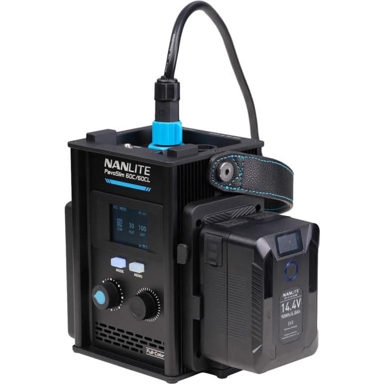 Panel LED RGBWW Nanlite PavoSlim 60CL 60W con Softbox