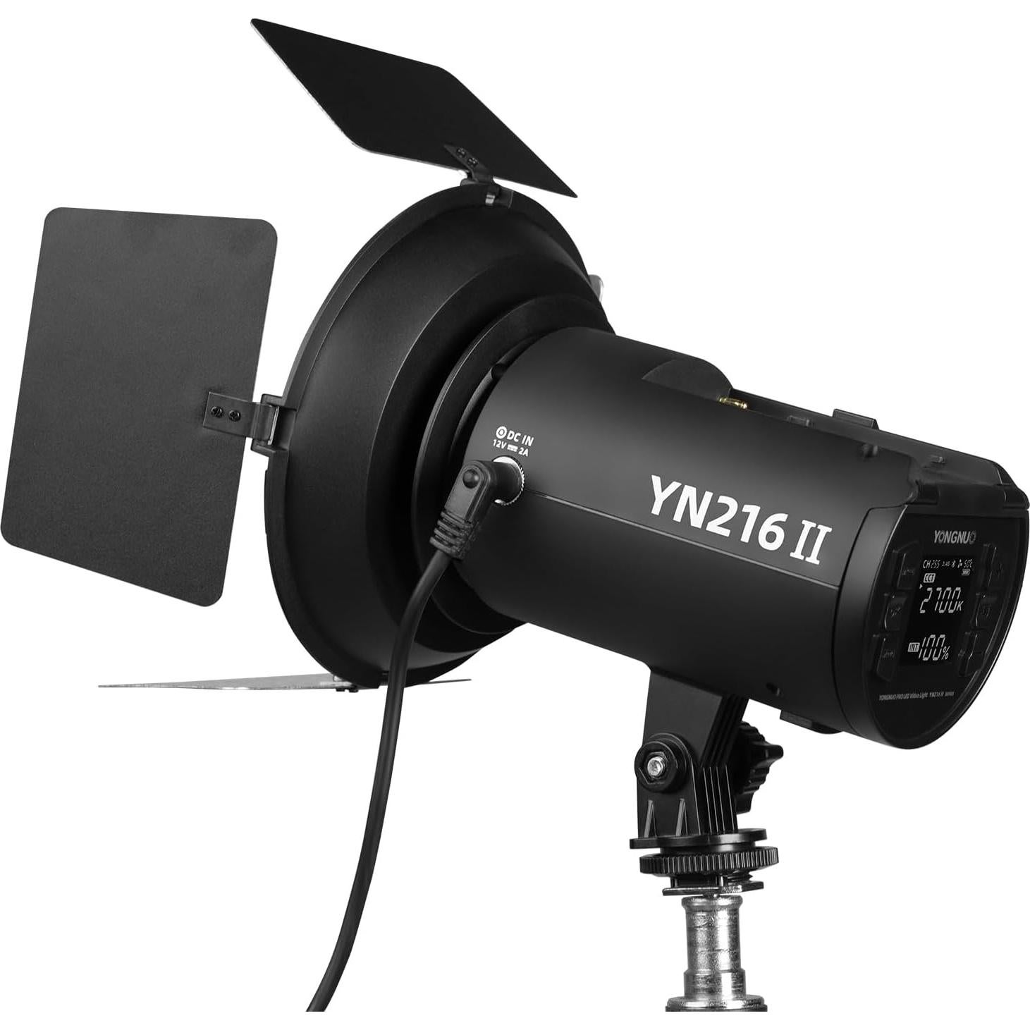 Luz de Video Profesional YONGNUO YN216II 24W Ajustable 2700k-8000k