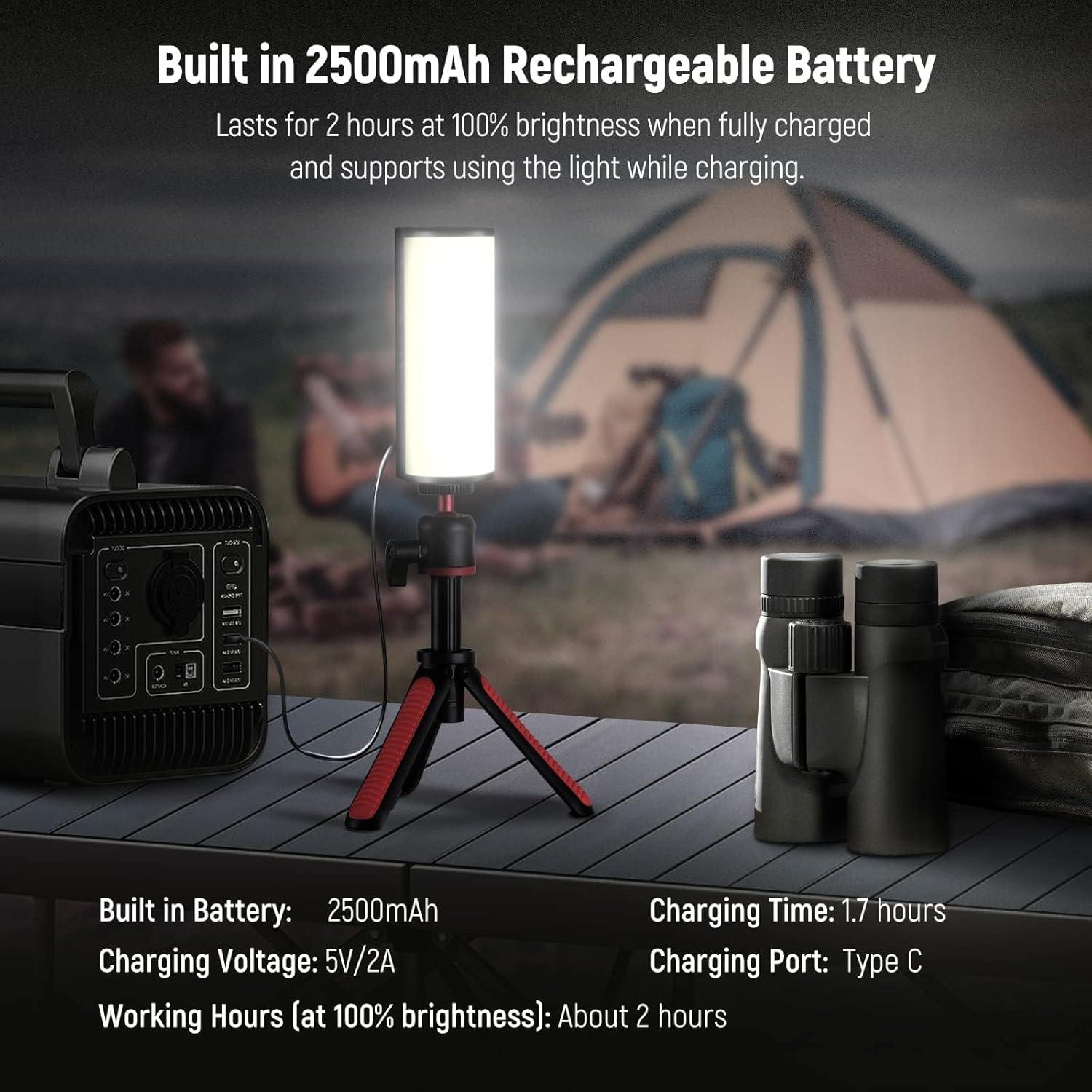 Luz de Video LED RGB Neewer TL96RGB Magnética - Paquete de 2