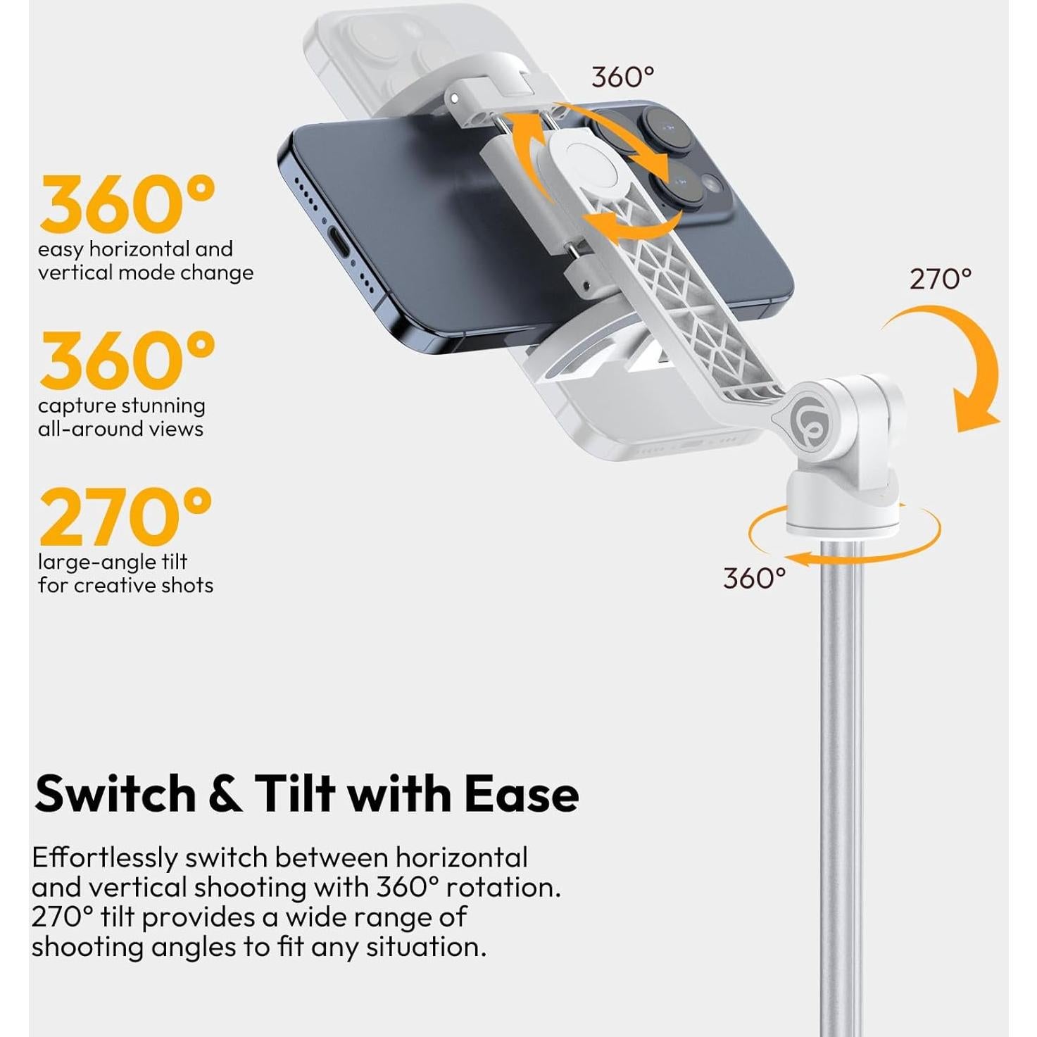 Trípode Extensible ULANZI TT88 para Teléfono y Luz LED U60 RGB