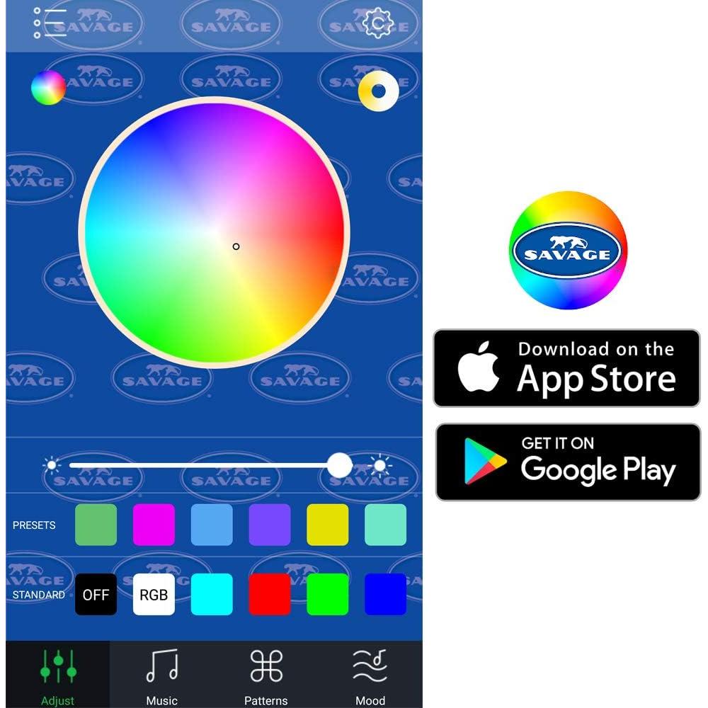 Luz de Video LED RGB Savage RGB-POC 272g 3000K-6500K