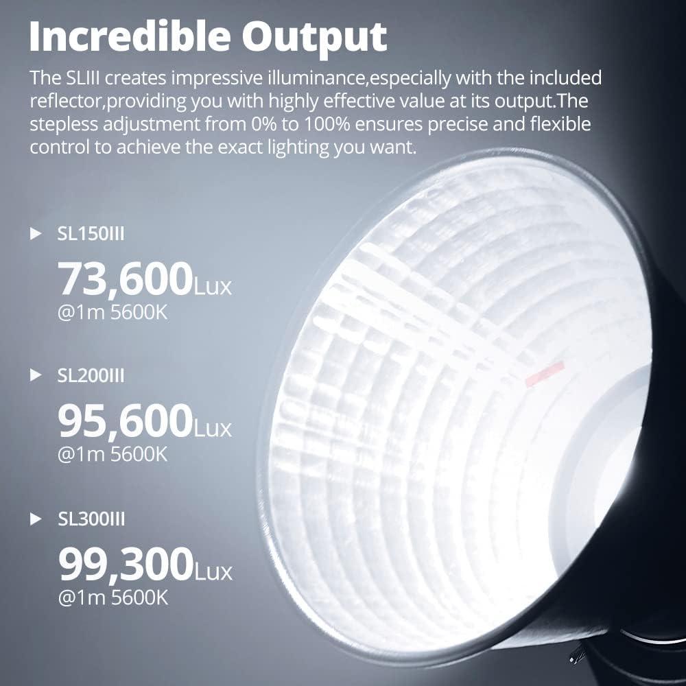 Lámpara de Video LED Godox SL300III 330W 5600K Control APP