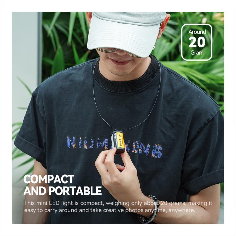 Mini Luz LED TTArtisan 2 Piezas 3000K/4500K/6000K para Fotografía