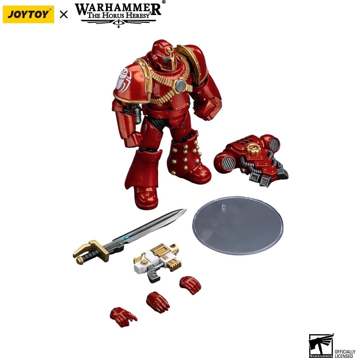 Figura de acción JoyToy Warhammer Mil Hijos Sargento 1:18