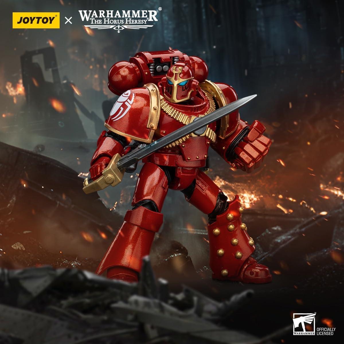 Figura de acción JoyToy Warhammer Mil Hijos Sargento 1:18