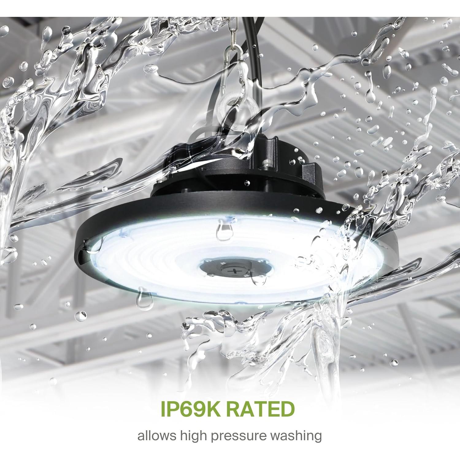 Luz LED Alta Bahía ASD UFO 150W 5000K Regulable IP69K