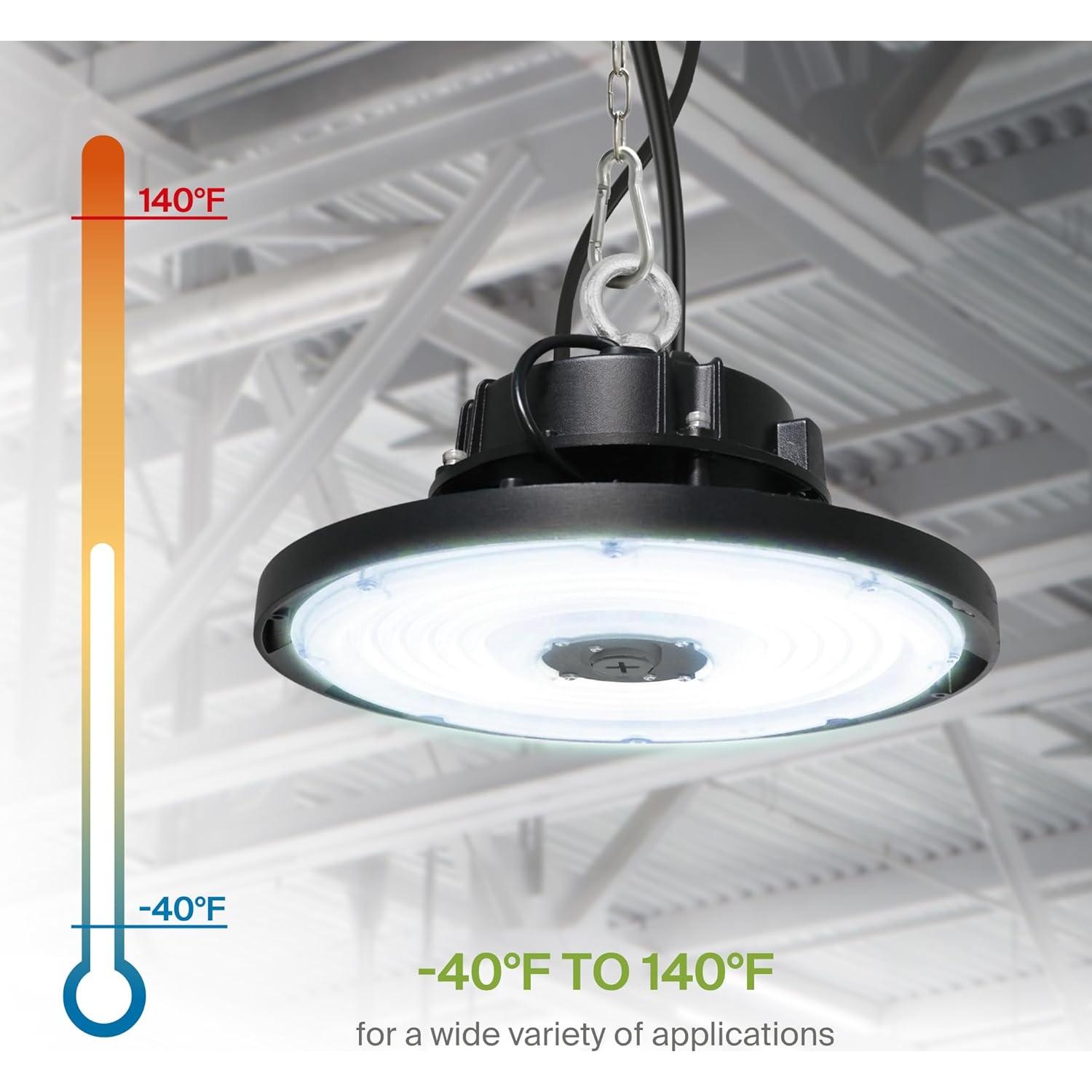 Luz LED Alta Bahía ASD UFO 150W 5000K Regulable IP69K