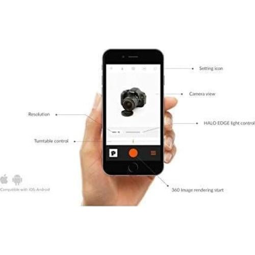 Estudio Fotográfico Plegable Foldio3 25" + Kit Iluminación LED