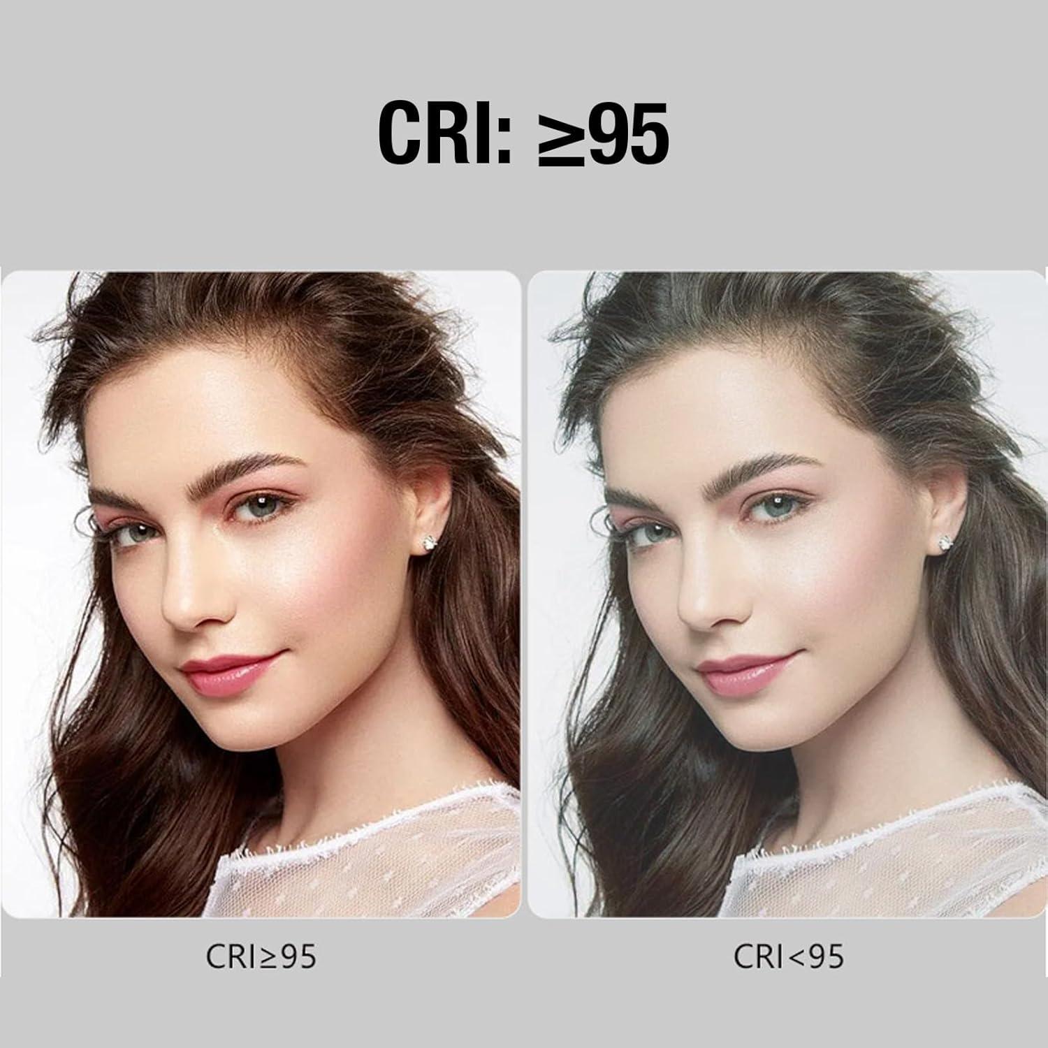 Luz de Video LED RGB Bewinner 1200mAh Portátil para Estudio