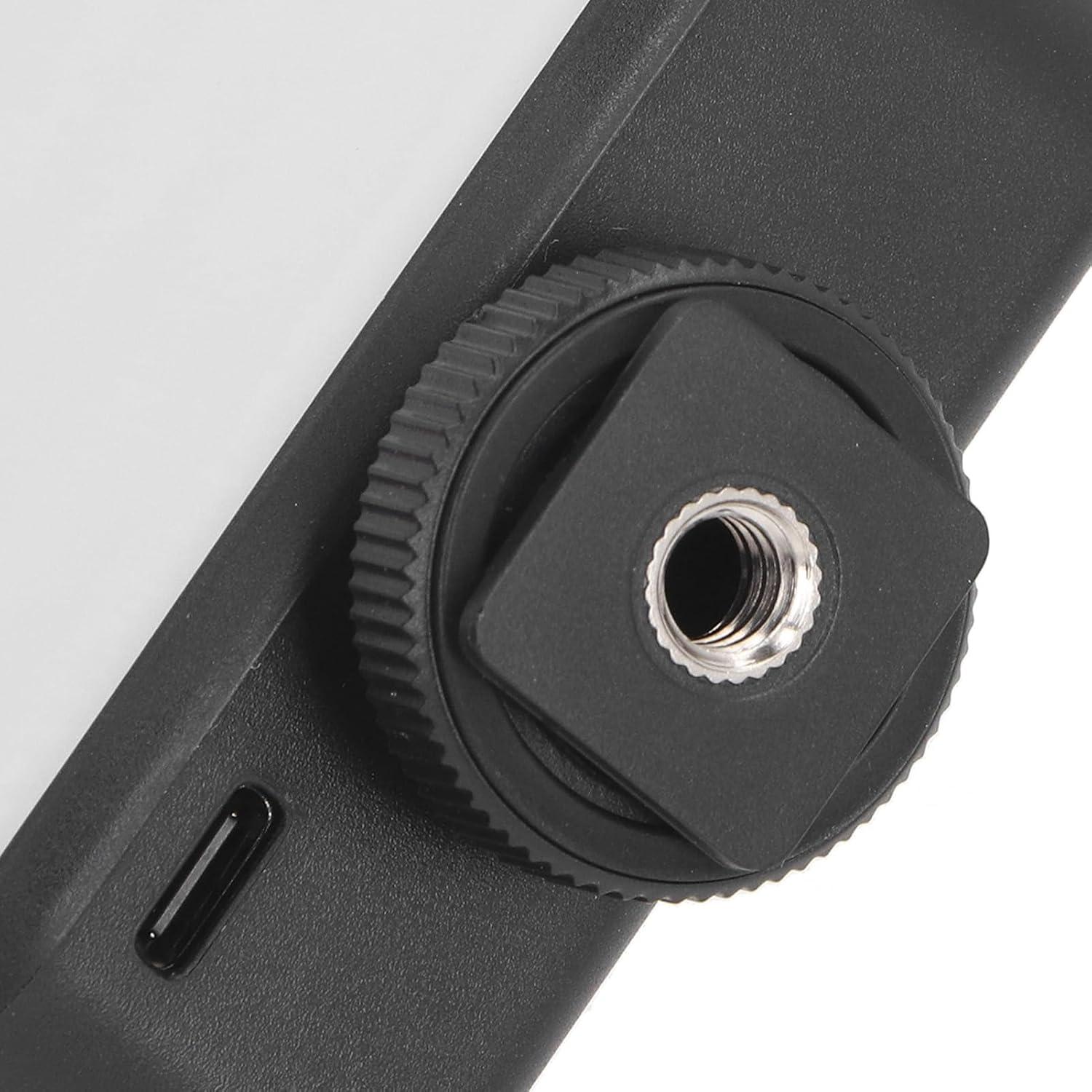 Luz de Video LED RGB Bewinner 1200mAh Portátil para Estudio