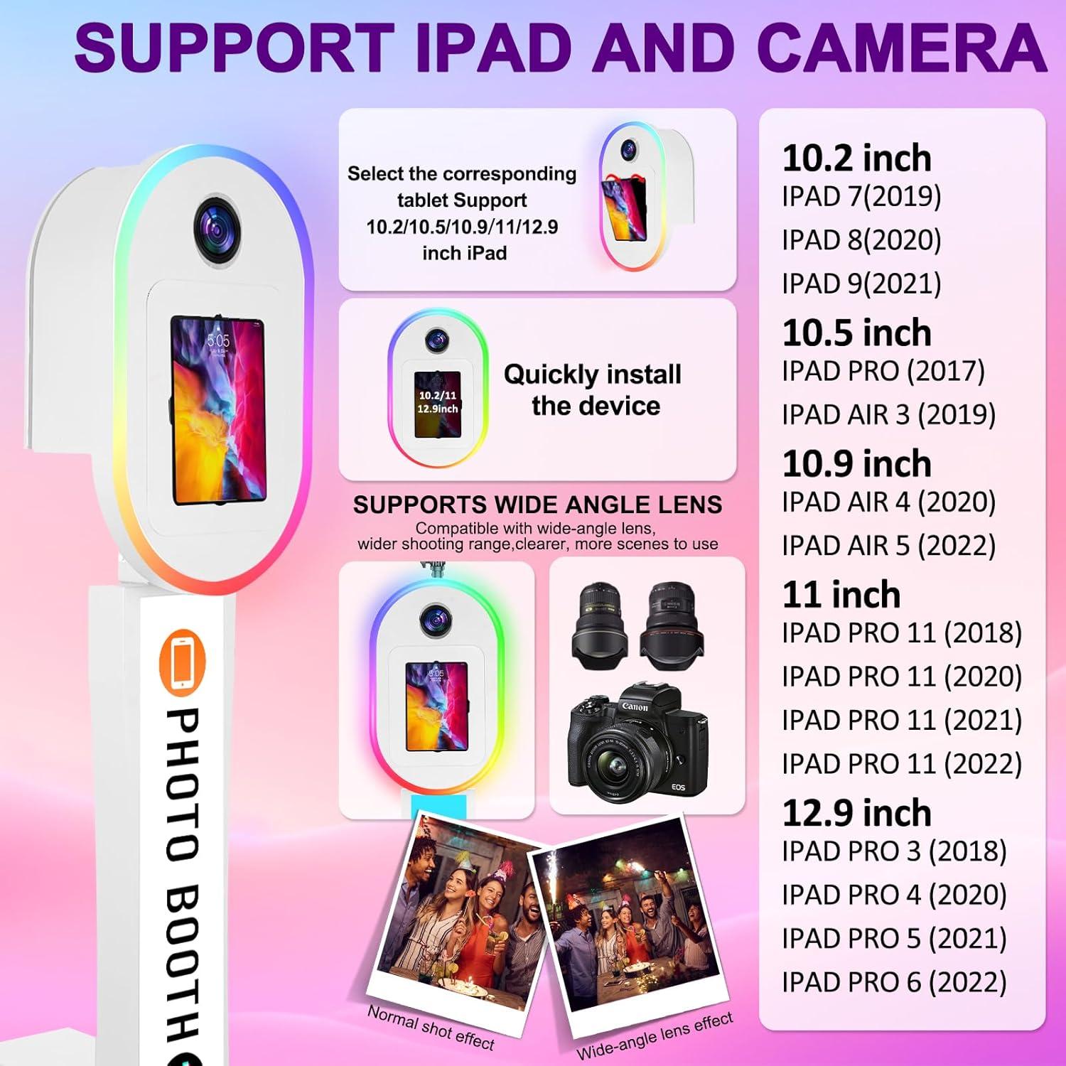 Cabina de Fotos ZLPOWER para iPad y Cámara - Alquiler Bodas