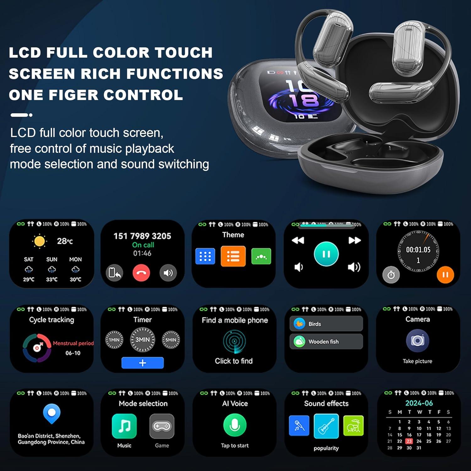 Auriculares Traductores AI KingAnDa Inalámbricos 144 Idiomas