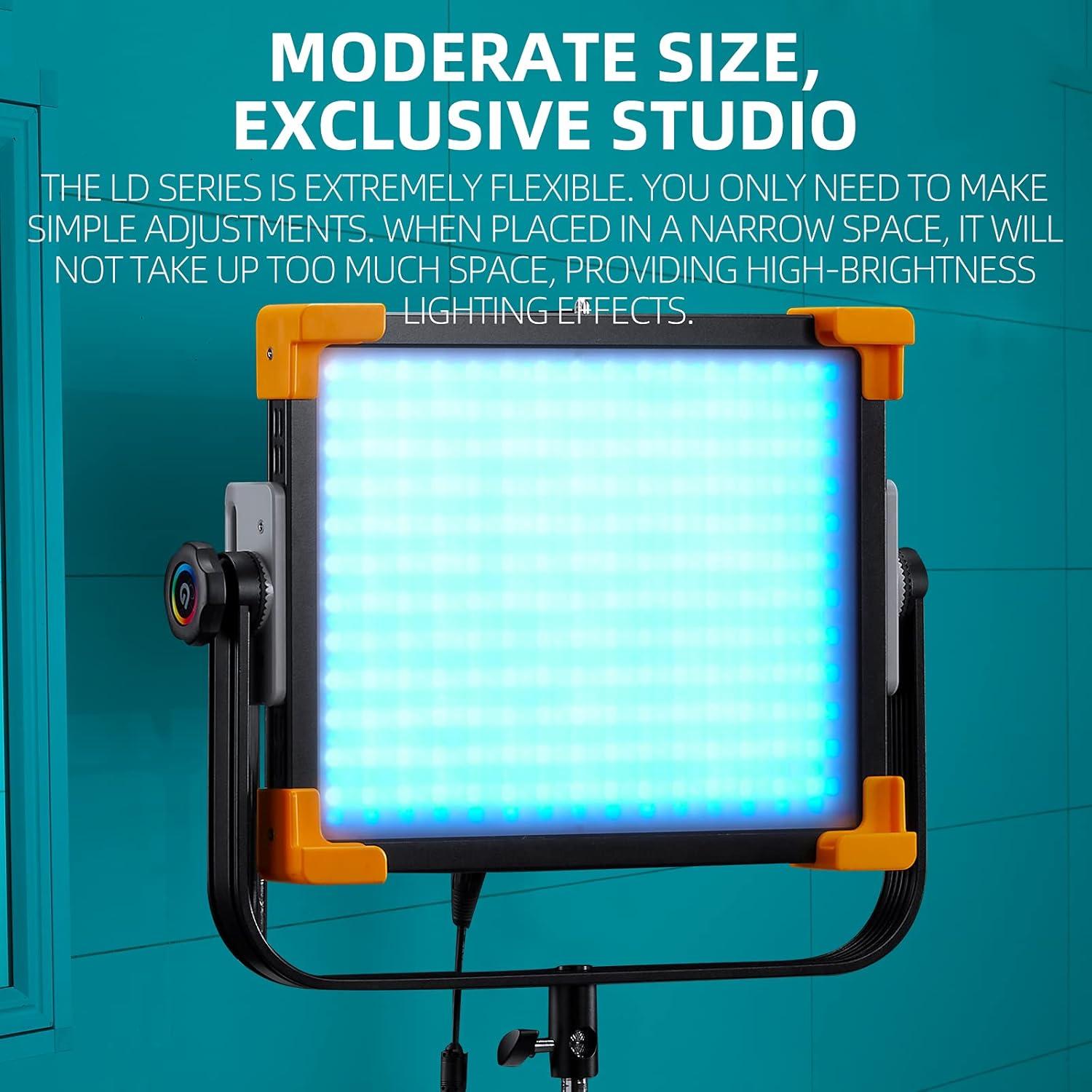 GODOX LD75R Luz de Panel RGB 2500K-8500K 14 Efectos FX