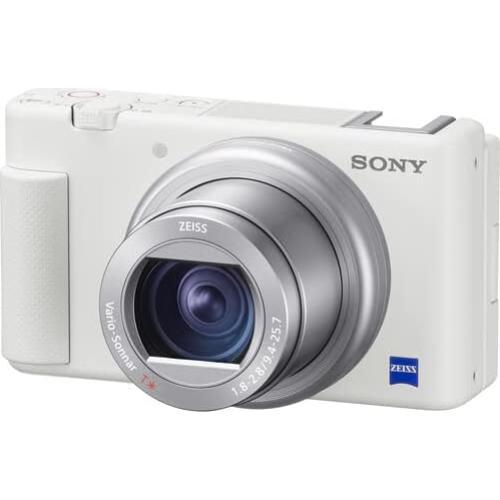 Cámara Digital Sony ZV-1 Blanca + Accesorios Completo