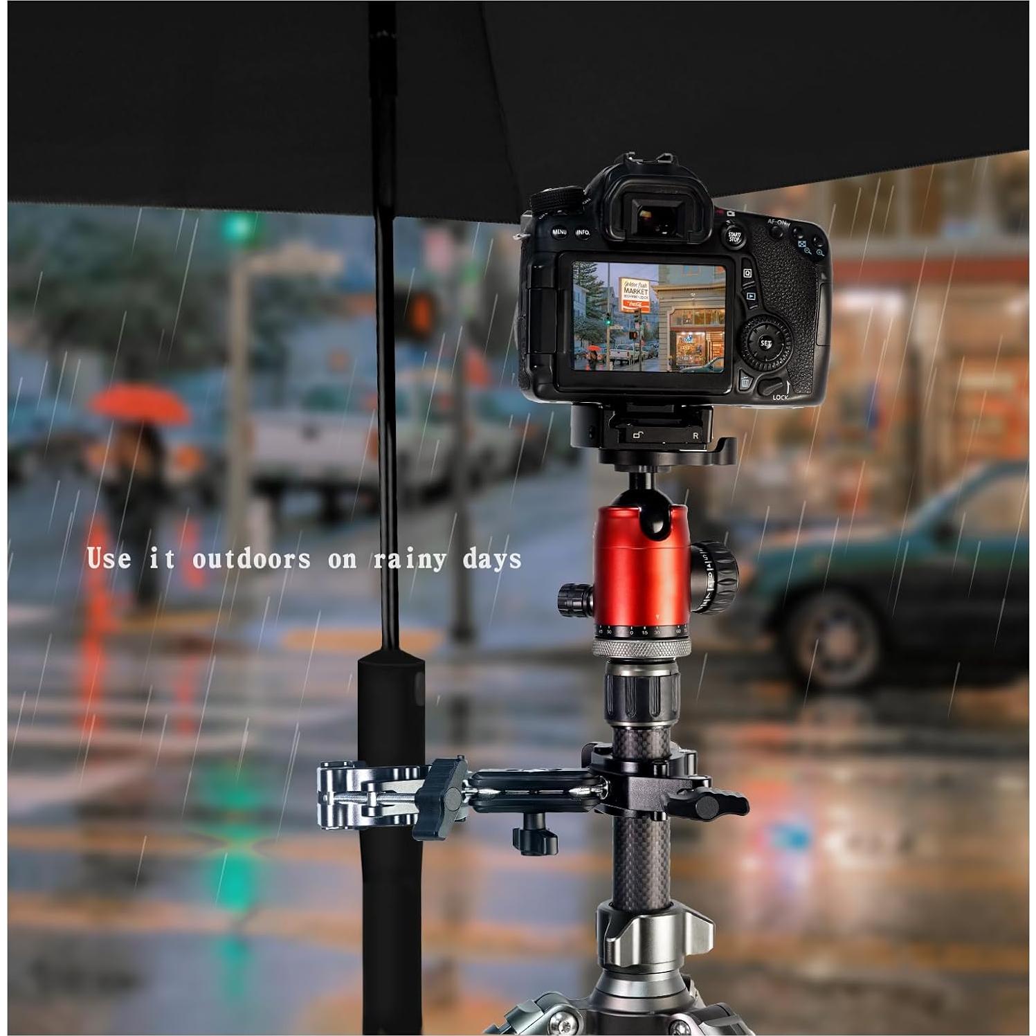 Soporte de cámara FIFIELD con doble abrazadera y brazo mágico