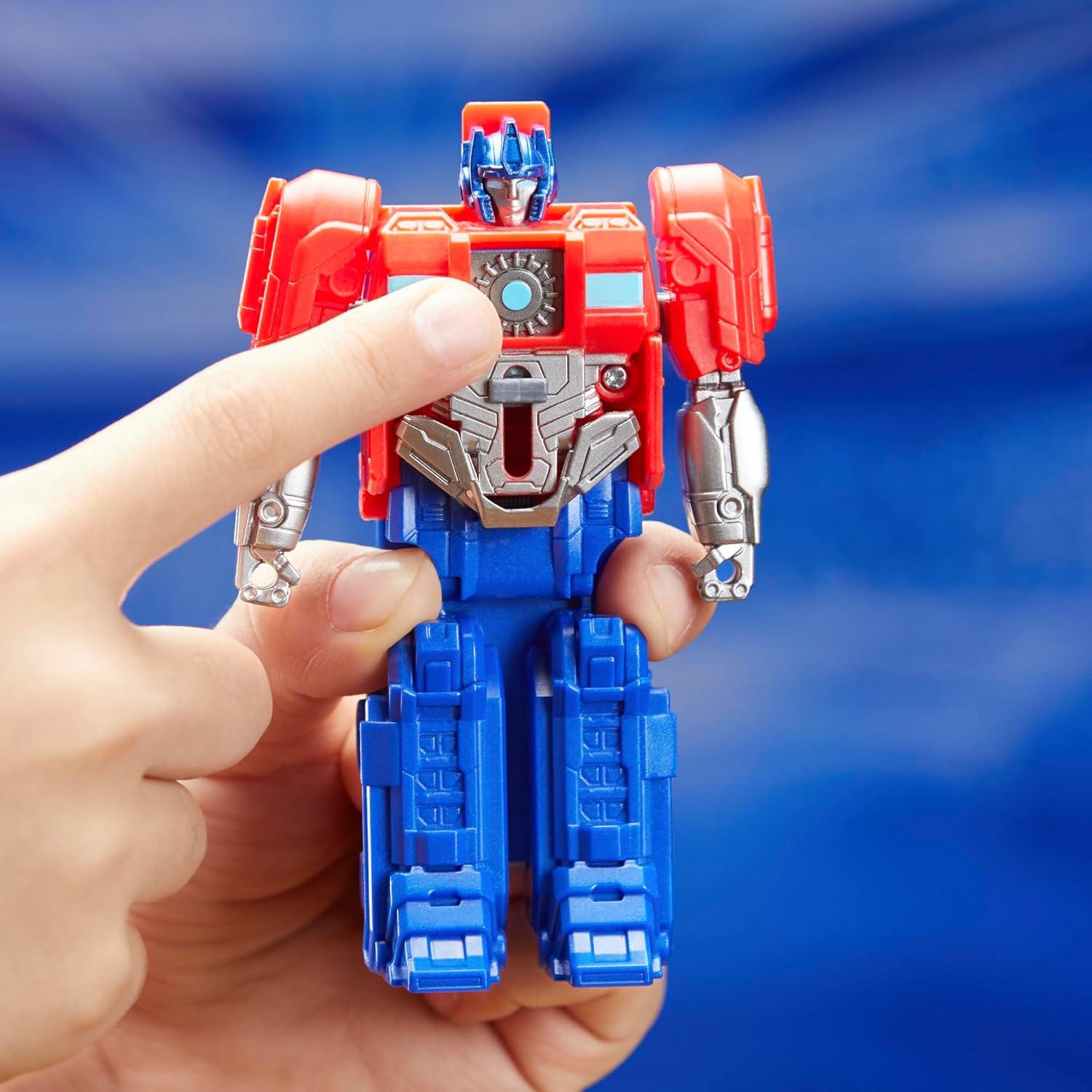 Figura de Acción Transformers One Optimus Prime 10 cm 2 en 1